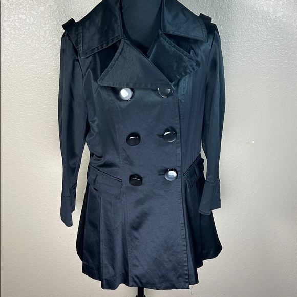 bebe Jackets & Blazers - Bebe Women's Elegant Black Trench Coat